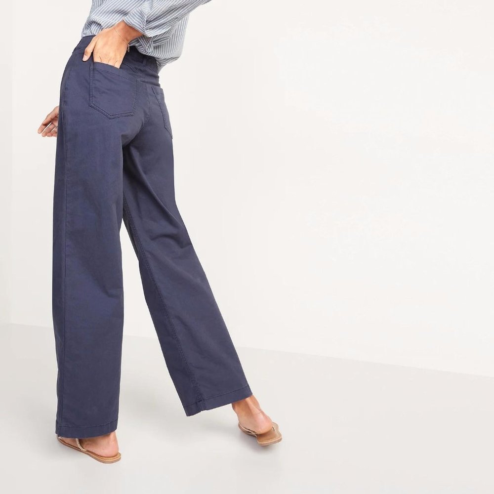 Old Navy Extra High-Waisted Wide-Leg Pants New - Picture 3 of 5